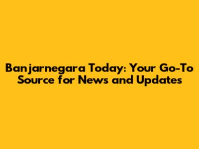 Banjarnegara Today: Your Go-To Source for News and Updates
